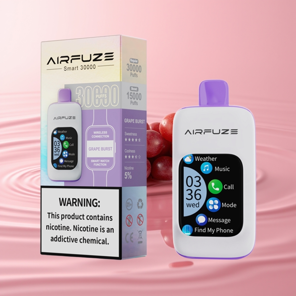 AirFuze Smart 30000 Puff 900mAh Szőlő Robbanás