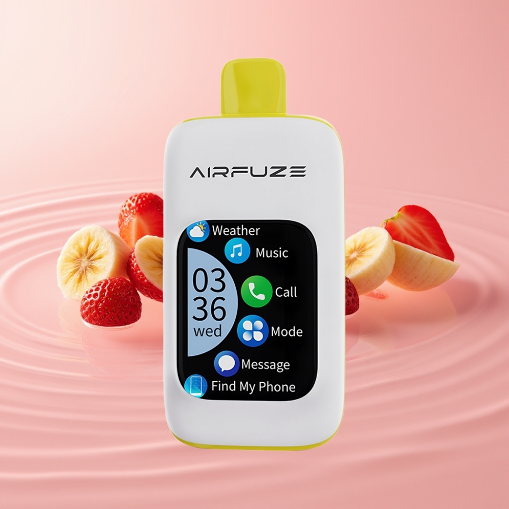 AirFuze Smart 30000 Puff Egesztő Tok 5%-os Nikotin Eper Banán