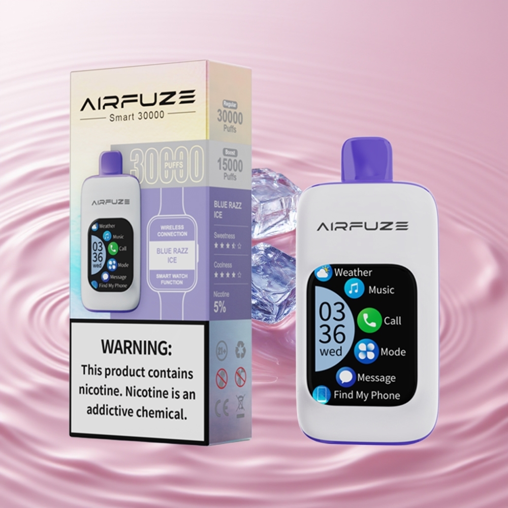 AirFuze Smart 30000 Puff Type-C Kék Málna Jég