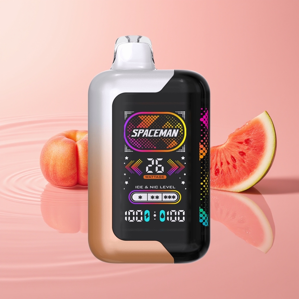 SMOK Spaceman SP40000 40K Puff 0% Nikotin Lédús Őszibarack Görögdinnye