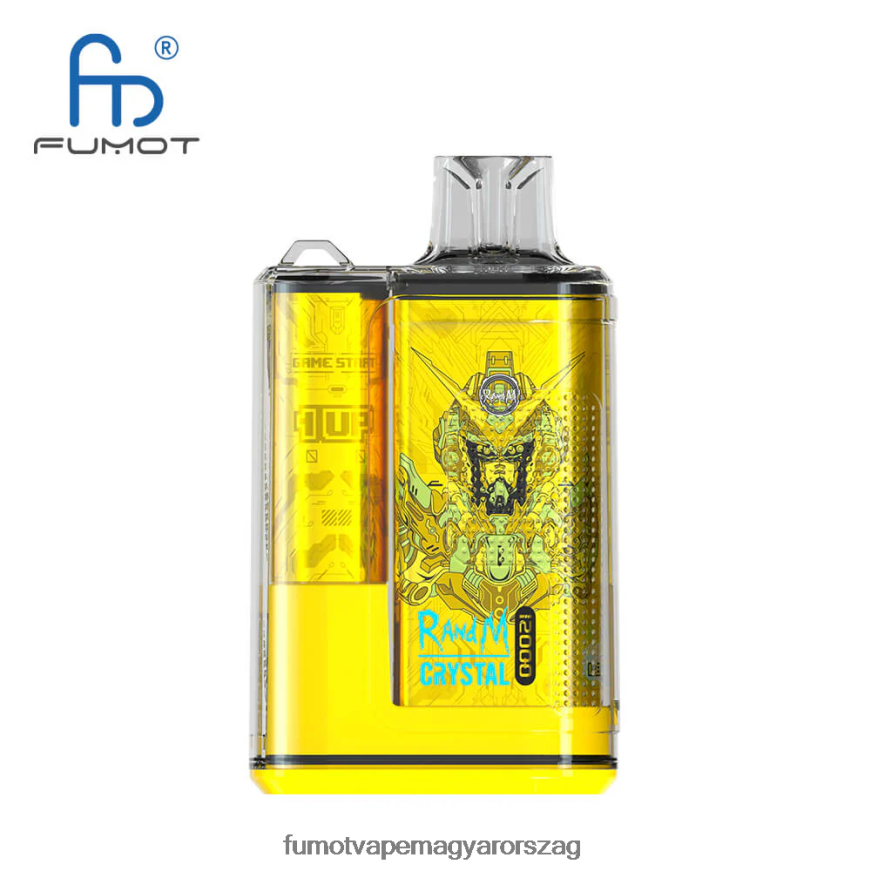 banán jég Fumot flavors 6ZBT2B254 Fumot Crystal 12000 eldobható vape doboz - 20 ml (1 darab)