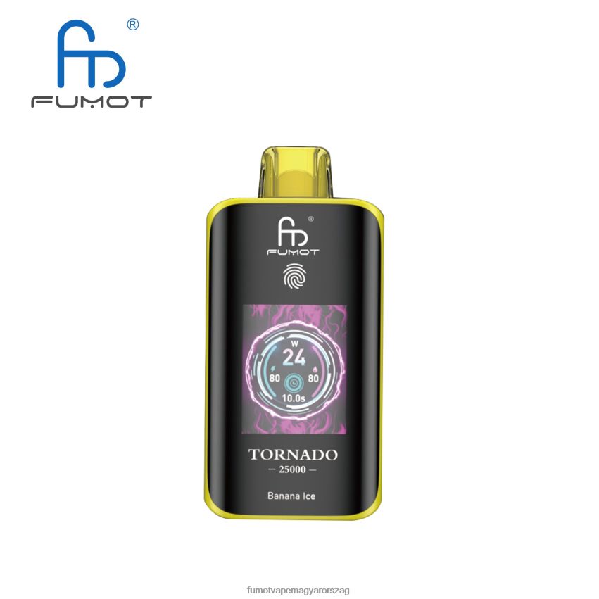 Fumot Tornado 25000 eldobható vape banán jég - 068N441 Fumot Vape Online Shop