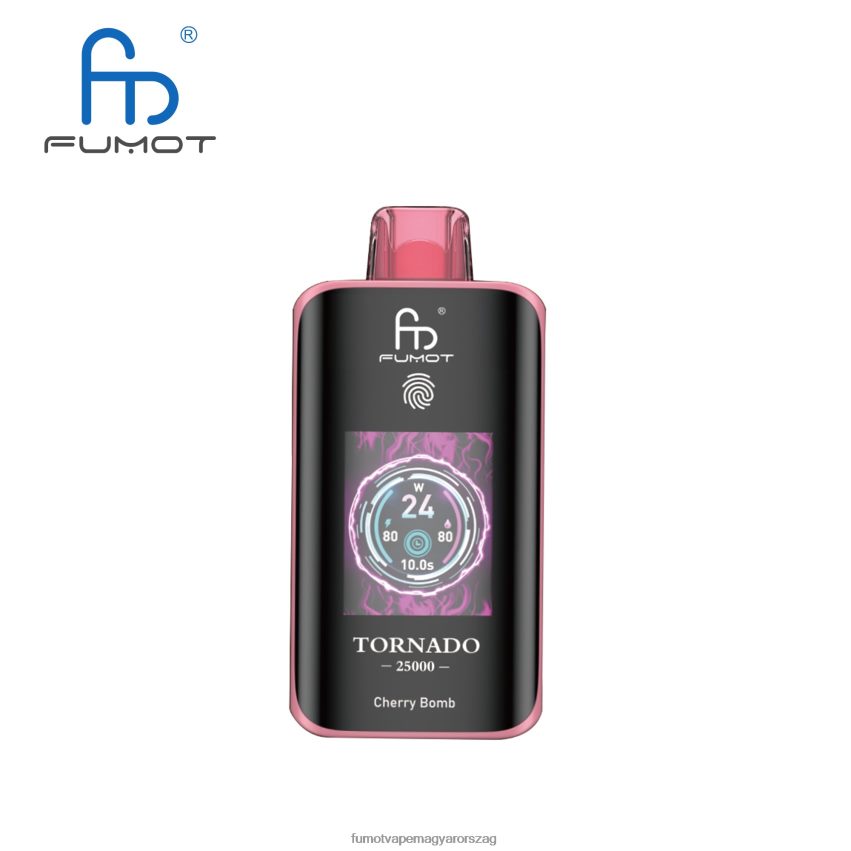 Fumot Tornado 25000 eldobható vape cseresznyebomba - 068N444 Fumot Vape Online Shop