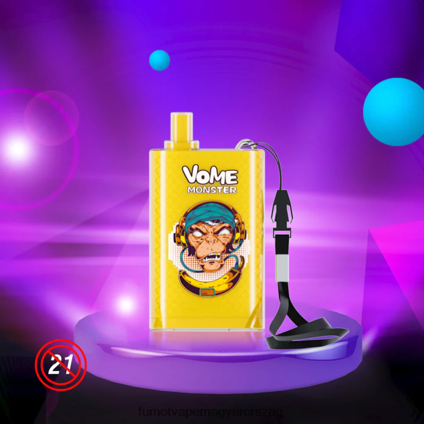 buja jég Fumot vape Europe 6ZBT2B431 Fumot Vome Monster 10000 eldobható vape pod eszköz - 20 ml (1 darab)