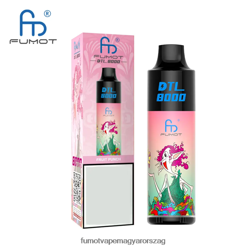 aloe szőlő Fumot cigarette 6ZBT2B413 Fumot DTL 8000 eldobható vape toll - 16 ml (1 darab)