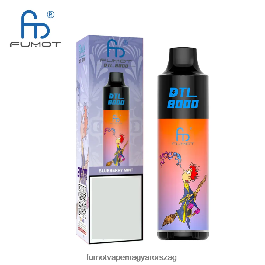 mangó eper Fumot vape Europe 6ZBT2B421 Fumot DTL 8000 eldobható vape toll - 16 ml (1 darab)