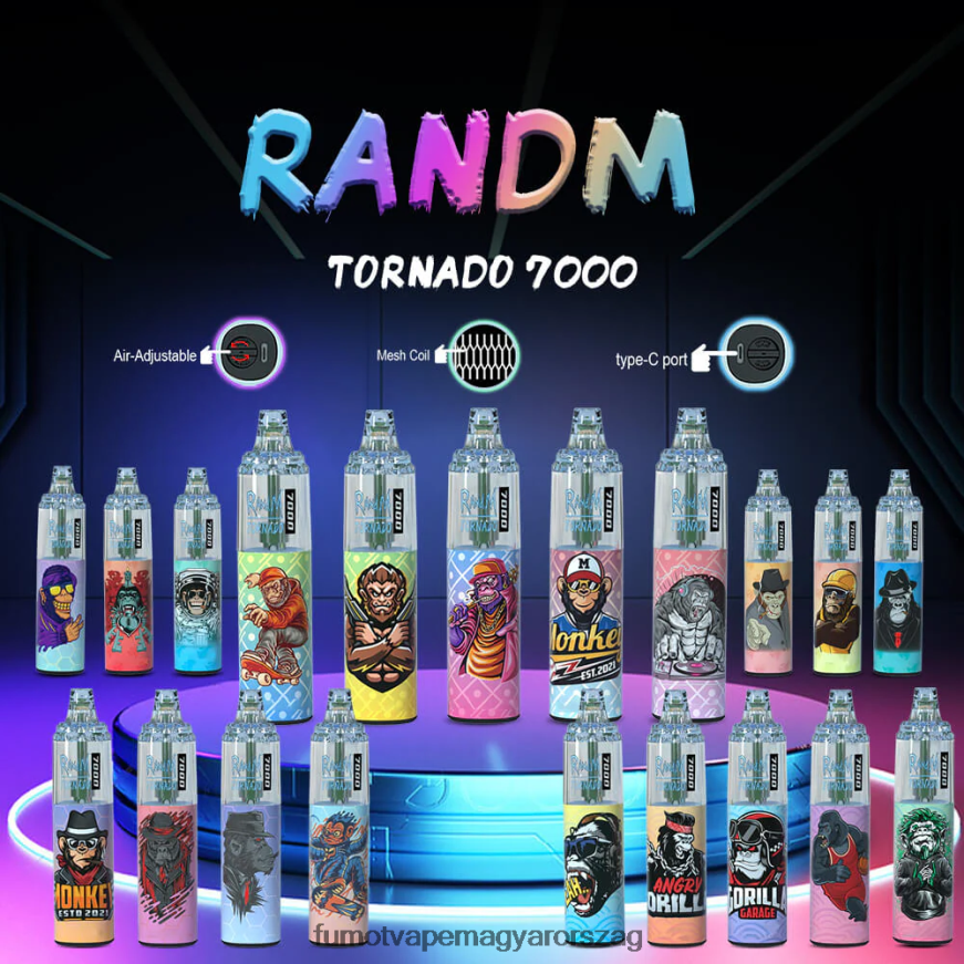 ananász jég Fumot vape online shop 6ZBT2B90 Fumot Tornado 14 ml (1 db) 7000-es eldobható vape toll