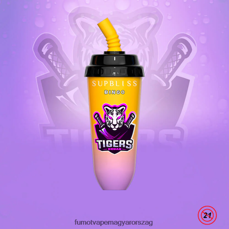 energia ital Fumot vape flavours 6ZBT2B397 Fumot Supbliss Bingo 8000 eldobható vape pod készülék - 16 ml (1 db)