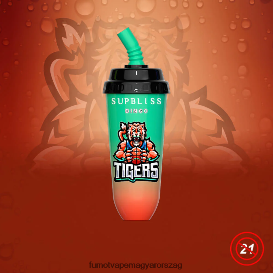 licsi kóla Fumot vape Europe 6ZBT2B401 Fumot Supbliss Bingo 8000 eldobható vape pod készülék - 16 ml (1 db)