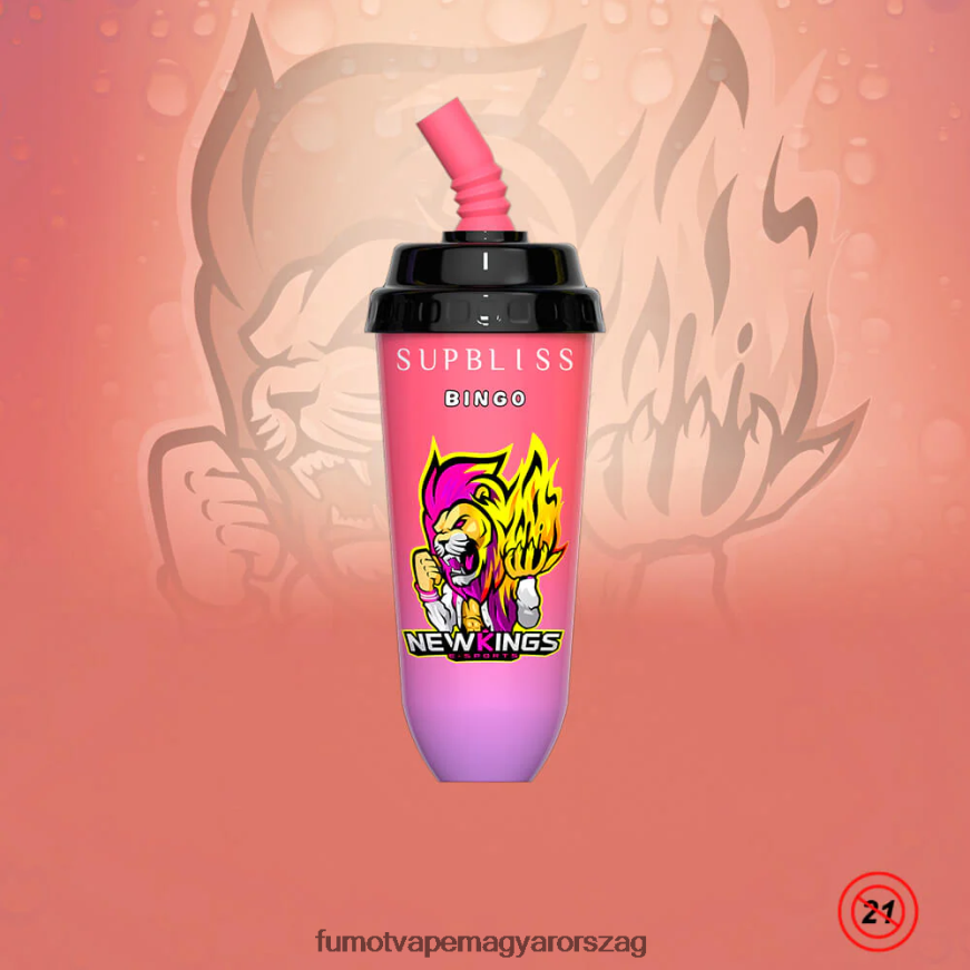sárgadinnye Fumot vape price 6ZBT2B399 Fumot Supbliss Bingo 8000 eldobható vape pod készülék - 16 ml (1 db)