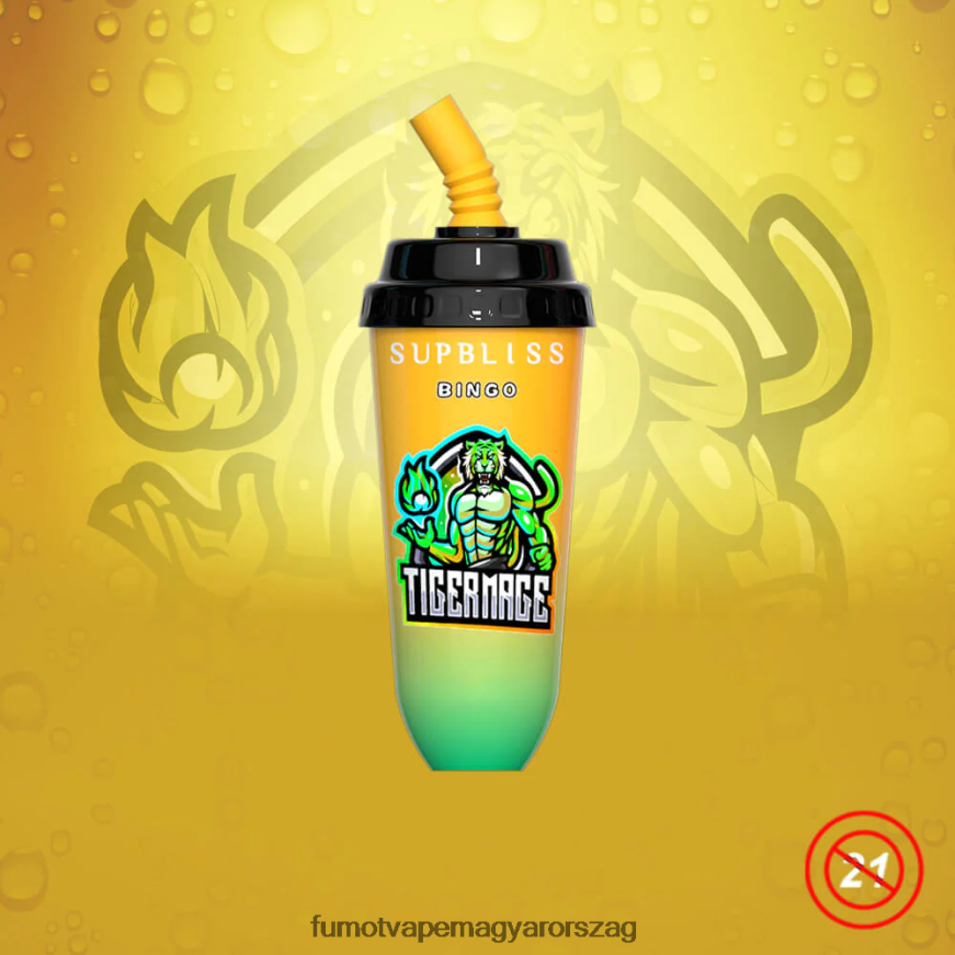 sakura szőlő Fumot vape Magyarország 6ZBT2B406 Fumot Supbliss Bingo 16 ml-es 8000-es eldobható vape pod eszköz (1 db)