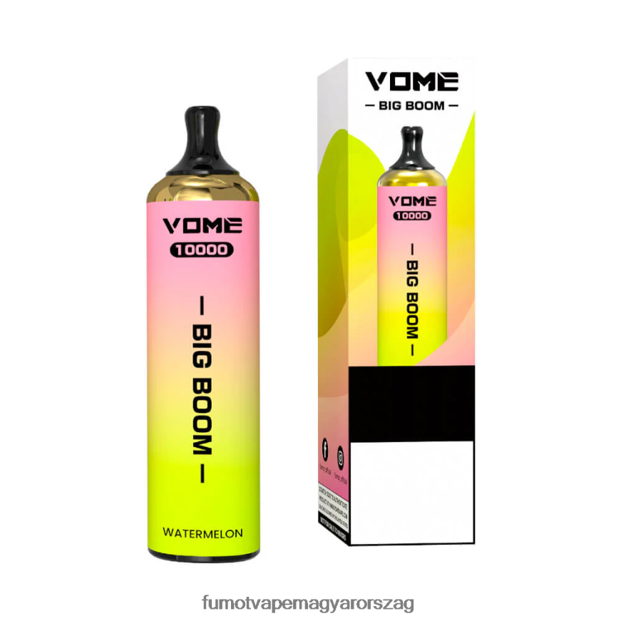 Gumimaci Fumot vape sale 6ZBT2B445 Fumot Vome Big Boom eldobható vape toll 10000 - 20ml (1 db)
