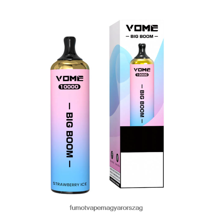 görögdinnye Fumot vape price 6ZBT2B439 Fumot Vome Big Boom eldobható vape toll 10000 - 20ml (1 db)