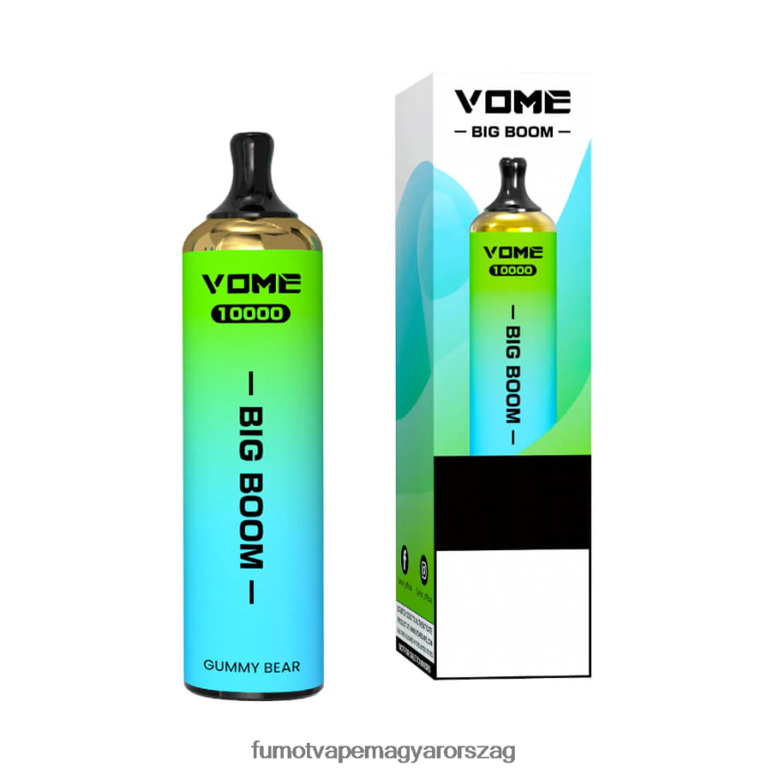 lándzsa menta Fumot technology co 6ZBT2B442 Fumot Vome Big Boom eldobható vape toll 10000 - 20ml (1 db)