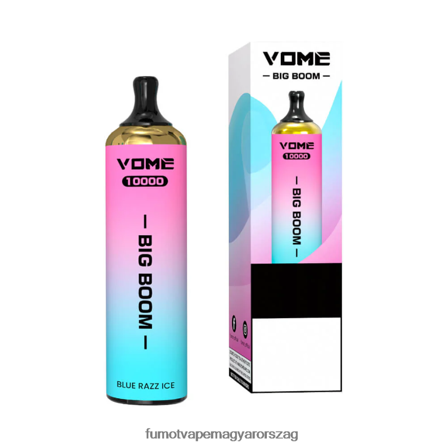 szőlő Fumot vape review 6ZBT2B438 Fumot Vome Big Boom eldobható vape toll 10000 - 20ml (1 db)