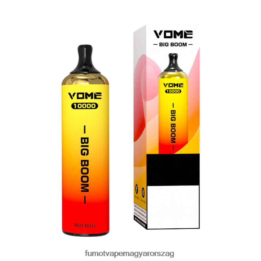szőlő Fumot vape review 6ZBT2B438 Fumot Vome Big Boom eldobható vape toll 10000 - 20ml (1 db)