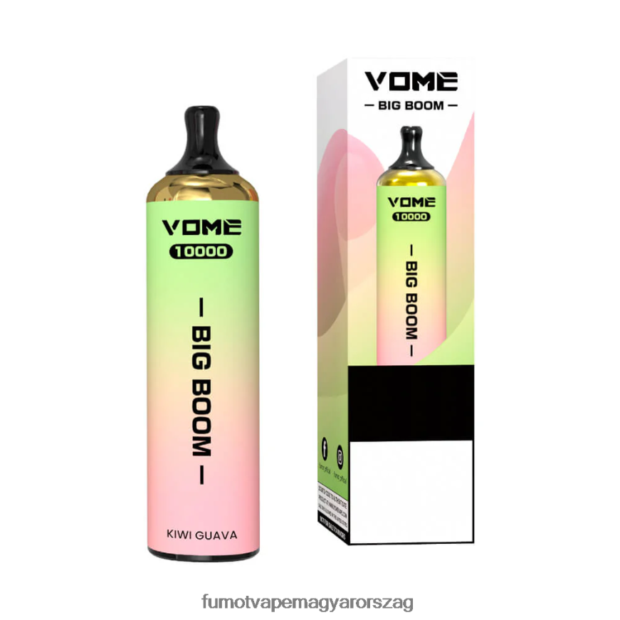 vörös Bika Fumot flavors 6ZBT2B444 Fumot Vome Big Boom eldobható vape toll 10000 - 20ml (1 db)